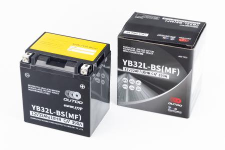 Акумулятор 12V32Аh YB32L-ВS(MF) кислотний (L166*W127*H175 мм)