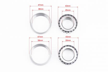 Підшипники керма к-кт для мототехніки Shineray XY200GY-6C