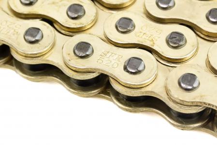 Ланцюг приводу колеса 520Hx132L GOLD для мототехніки
