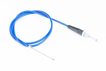 Трос газу 120см (трос 120см; кожух 108см) NC250, синій для мототехніки
