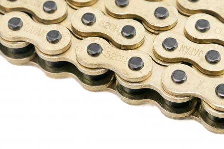 Ланцюг приводу колеса 520Hx136L GOLD до мотоцикла