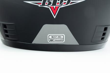 Шолом інтеграл BLD-825A М (57-58см), чорно-сірий мат
