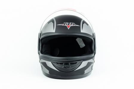 Шолом інтеграл BLD-825A S (55-56см), чорно-сірий матовий