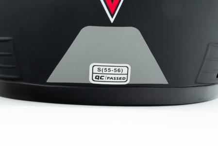 Шолом інтеграл BLD-825A S (55-56см), чорно-сірий матовий