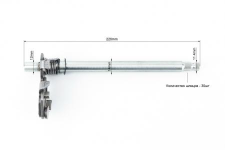 Вал перемикання передач 171Fмм Loncin FE250 до мотоцикла Tekken New 250