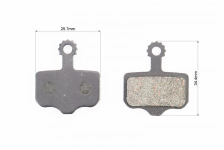 Гальмівні колодки Disk-brake (Sram XX, Avid Elixir 3,5, Elixir R, CR), чорні YL-1002 до велосипеда