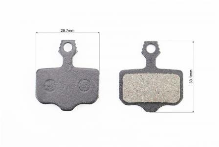 Гальмівні колодки Disk-brake (Sram X0, X7, X9, XX, Avid Elixir 1,3,5,7,8, Kugoo M5,G1,G-Booster), чорні YL-1021 до мотоцикла
