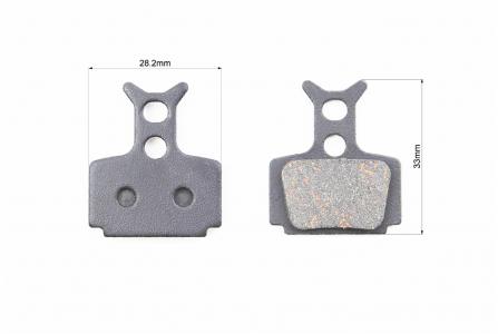 Гальмівні колодки Disk-brake (Formula The one, R1, Mega), чорні YL-1034 до велосипеда