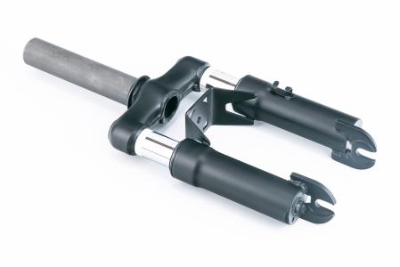 Вилка 10" амортизаційна, чорна E9 MAX Absorber (електросамокат) до мотоцикла