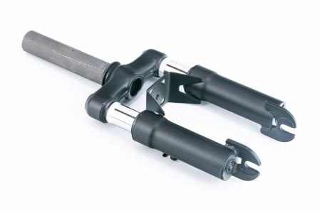 Вилка 10" амортизаційна, чорна E9 MAX Absorber (електросамокат) до мотоцикла
