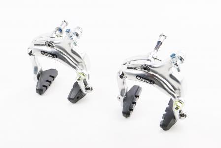 Гальмо ROAD V-brake щипцевого типу, передній+задній, ход колодки 67-79 мм, алюмінієвий, HJ-1201AD до велосипеда