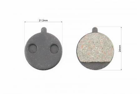 Гальмівні колодки Disk-brake (Xiaomi Mijia M365 Pro, Kugoo M4,M4 Pro), чорні YL-1063 до мотоцикла