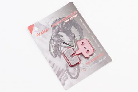 Гальмівні колодки Disk-brake (Kugoo G-Booster,M5,V1,G2 Pro, Bolids Boli-BB8-5), червоні YL-1059 до мотоцикла