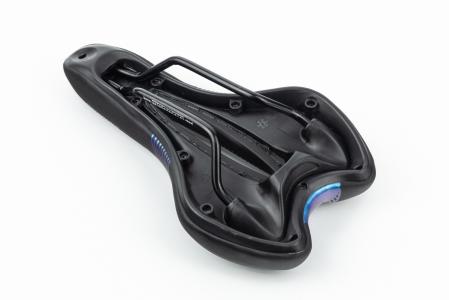 Сидіння MTB 270x160 мм, чорно-синє "GEL" SD-8067 до велосипеда