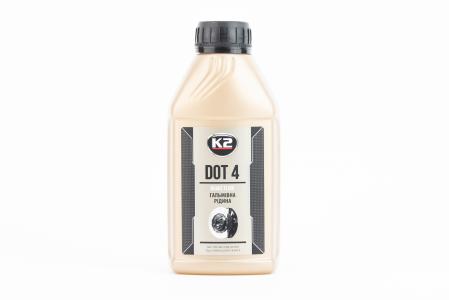 Гальмова рідина синтетична "DOT-4 BRAKE FLUID", 500ml