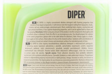 Засіб для безконтактного миття "K2 DIPER", 1L