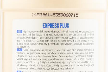 Засіб для миття, шампунь з віском "K2 EXPRESS PLUSS", 500ml
