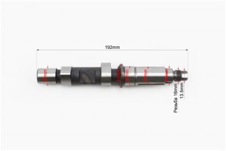 Розподільний вал під шестерню D-20 мм R175A/R180NM Тип 1 для двигуна D175/180N