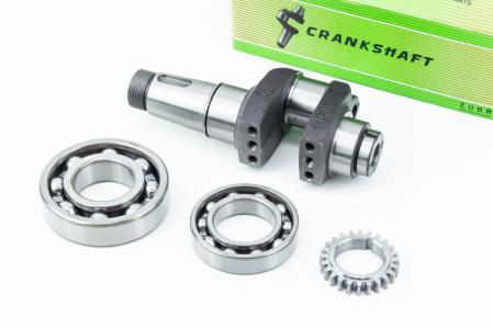 Колінвал R180NM+підшипники+шестірня Тип 1 для двигуна D175/180N