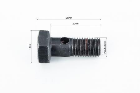 Штуцер зворотки для двигуна D175/180N