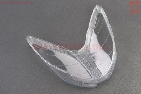 пластик - "стекло" фары передней для китайских скутеров Storm 50, 150, NEW (Viper)