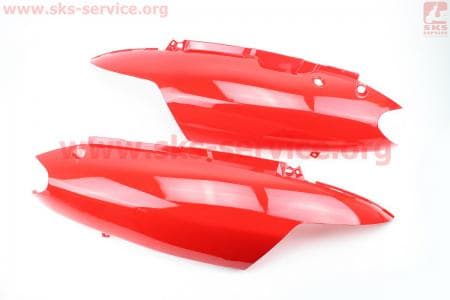 пластик - задний боковой правый, левый к-кт 2шт, КРАСНЫЙ для китайских скутеров Storm 50, 150, NEW (Viper) купить в Украине