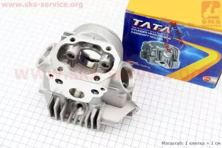 Головка цилиндра (пустая) 70cc для мопедов Delta (Viper) купить в Украине