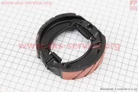 Колодки тормозные передние (пружины прямые) к-кт  для мопедов Delta (Viper) купить в Украине