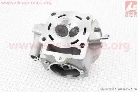 Головка цилиндра в сборе CB-250cc полный к-кт - водяное охлаждение, тип1 для мотоцикла VIPER 125-200сс купить в Украине