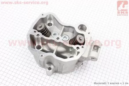 Головка цилиндра 200cc-63,5mm + клапана к-кт - водяное охлаждение для мотоциклетных двигателей CG125-200cc купить в Украине
