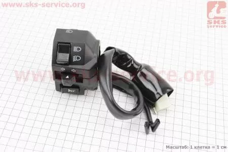 Loncin- LX200GY-3 Блок кнопок на руле левый купить в Украине