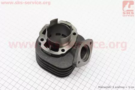Цилиндр к-кт (цпг) Honda DIO ZX/AF34 80cc-48мм (палец 12мм)  (AF35  DIO ZX; AF48 LEAD)