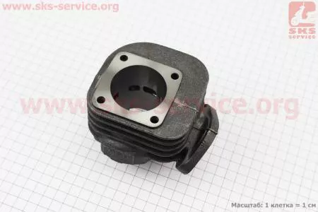 Цилиндр к-кт (цпг) Honda DIO ZX/AF34 80cc-48мм (палец 12мм)  (AF35  DIO ZX; AF48 LEAD)