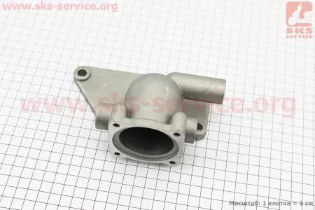 Корпус термостата (L375-06204)  к минитракторам DongFeng 240-404