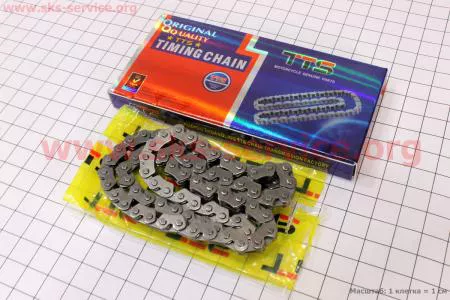 Цепь распредвала 2х3-90L на двигатель 125,150сс 4-Т (скутер)