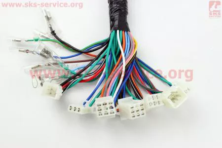 Проводка центральная к-кт для мотоцикла VIPER-125-J (двигатель СВ-125сс-200сс)