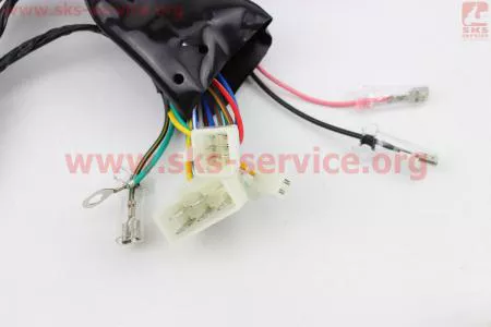 Проводка центральная к-кт для мотоцикла VIPER-125-J (двигатель СВ-125сс-200сс)