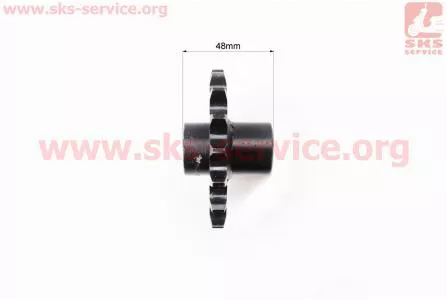 Звезда приводная задняя шлицевая 530-16T  (втулка d=20mm, L=48mm) на ATV-квадроциклы разных моделей (Китай, импорт)