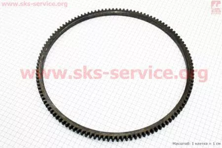 Венец маховика Z=120, Øвнт.=330mm З/ч на двигатель дизельный R190N(NM)/R195N(NM)