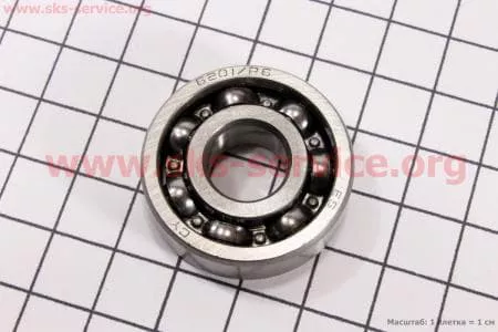 Подшипник 6201 (12x32x10) З/ч на двигатель дизельный R190N(NM)/R195N(NM)