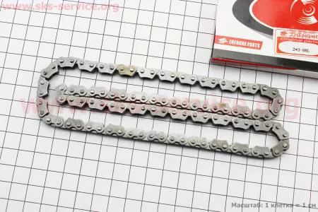 Цепь распредвала 2х3-98L, Keeway на двигатель 125,150сс 4-Т (скутер) Китай