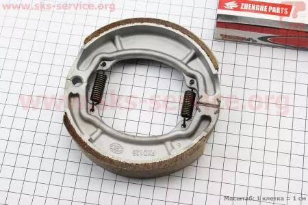 Тормозные колодки задние к-кт, 125мм (литое колесо) на мотоцикл VIPER 125J - 150J