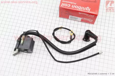 Катушка зажигания с надсвечником для бензопил Partner 350/351/352/371/391/401