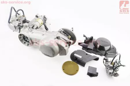 Двигун скутерний в зборі Yamaha MAJESTY - 250cc + карбюратор, комутатор