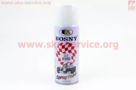 Краска акриловая №40 "БЕЛЫЙ ГЛЯНЦЕВЫЙ ", Аэрозоль 400ml