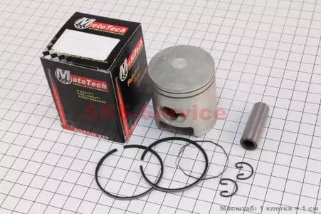 Поршень, кольца, палец к-кт Honda DIO ZX65 44мм +0,25, Тайвань