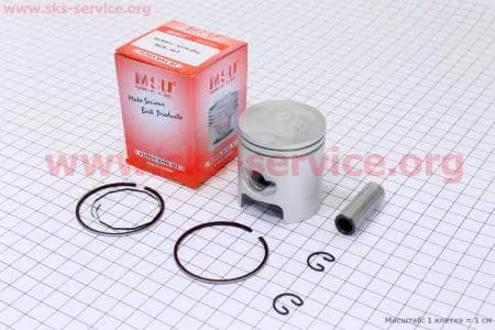 Поршень, кольца, палец к-кт Honda DIO ZX65 44мм +0,50
