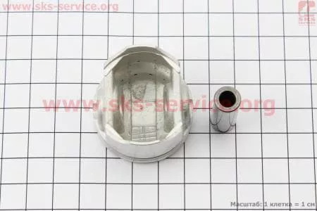 Поршень, кольца, палец к-кт Honda DIO AF56 38мм +0,25 (палец 10мм) синяя коробка
