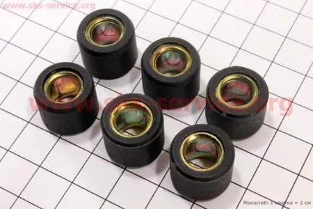 Ролики вариатора 6шт, Suzuki 16*12 - 7,5гр