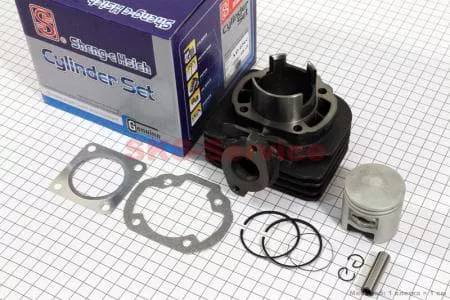Цилиндр к-кт (цпг) Suzuki AD65сс-44мм синяя коробка